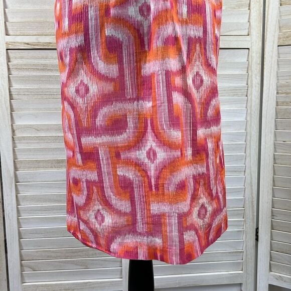 Vilagallo Ikat Kaftan Cover Up Dress 38 / 6 - Picture 9 of 14
